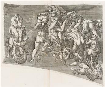 GIORGIO GHISI (AFTER MICHELANGELO BUONARROTI) The Last Judgment.